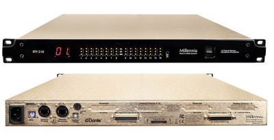 Millennia media HV-316 preamp digital hardware outboard rack audio network rec pro audiofader