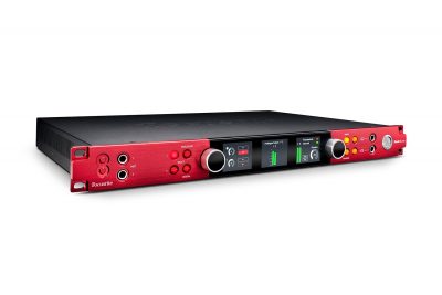 Focusrite Pro Red-8Line leading tech pro audio studio aoip ethernet dante audiofader