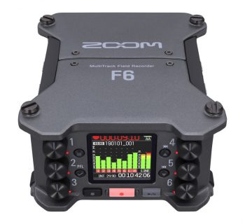 Zoom F6 mogar registratore portatile rec recorder studio audio pro live audiofader test vincenzo bellanova