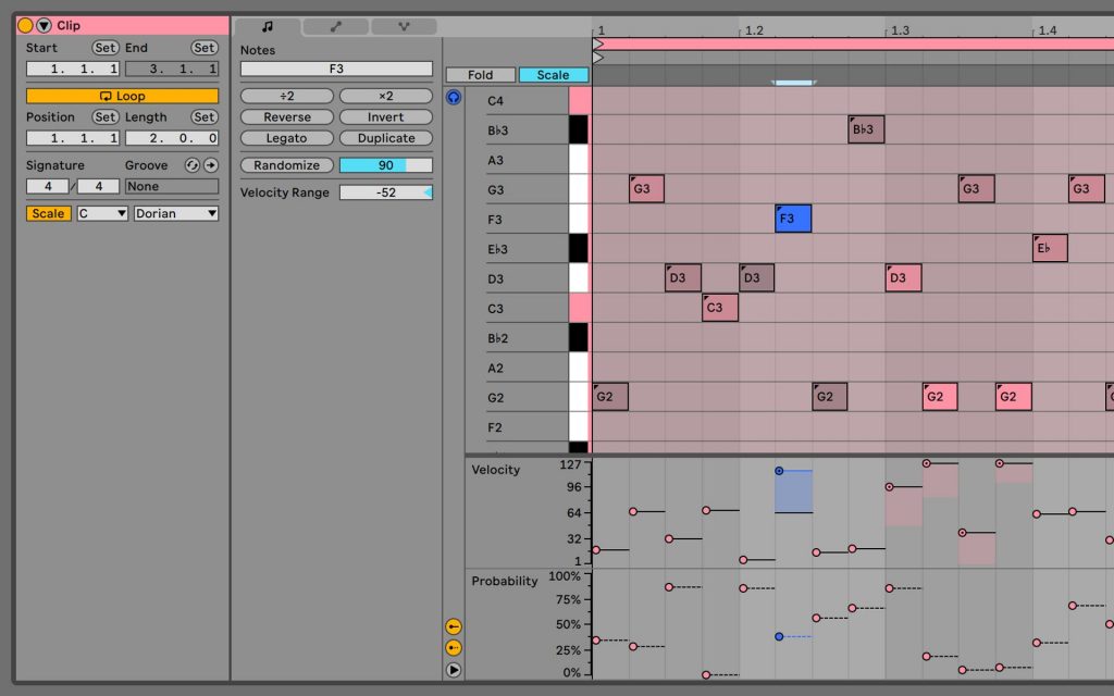 Ableton Live 11 daw software producer music dj virtual instrument synth rec edit mix audiofader note chance plug-in