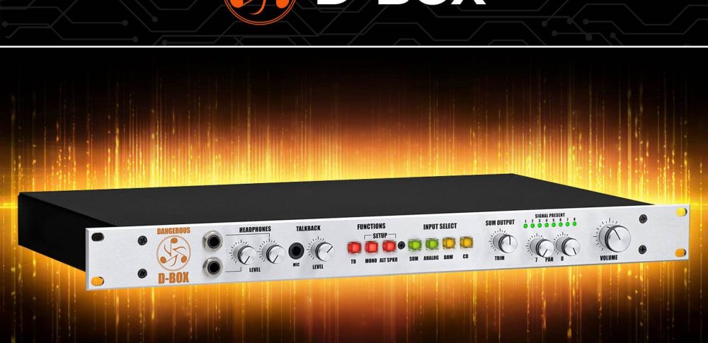 Dangerous Music D-Box hardware outboard sommatore convertitore studio audio pro audiofader luca pilla test