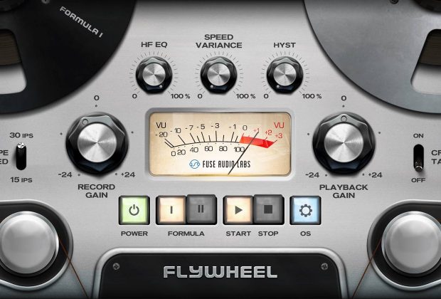 Fuse Audio Labs FLYWHEEL plug-in audio software daw mix mixing audiofader tape nastro