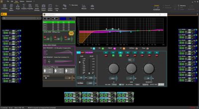 RCF RDNet software gestionale impianti audio pro live livesound engineer pa monitor audiofader