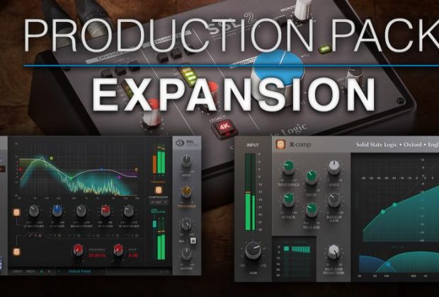 SSL Production Pack exspansion omaggio offerta plug-in audio software daw interfaccia audio midiware audiofader