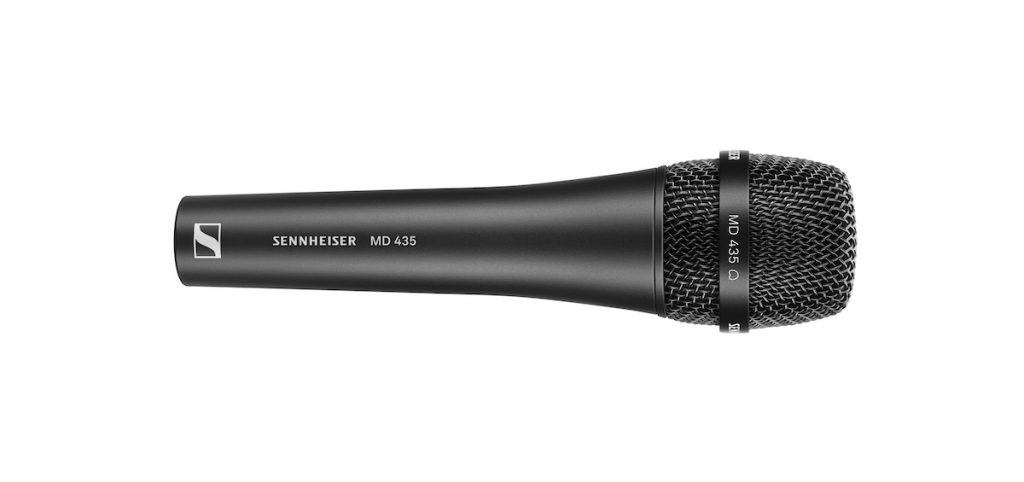 Sennheiser MD 435 mic wired rec vocal exhibo audiofader