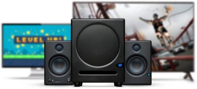 Presonus Eris Sub8 subwoofer rec home studio project mix monitor audio midi music audiofader