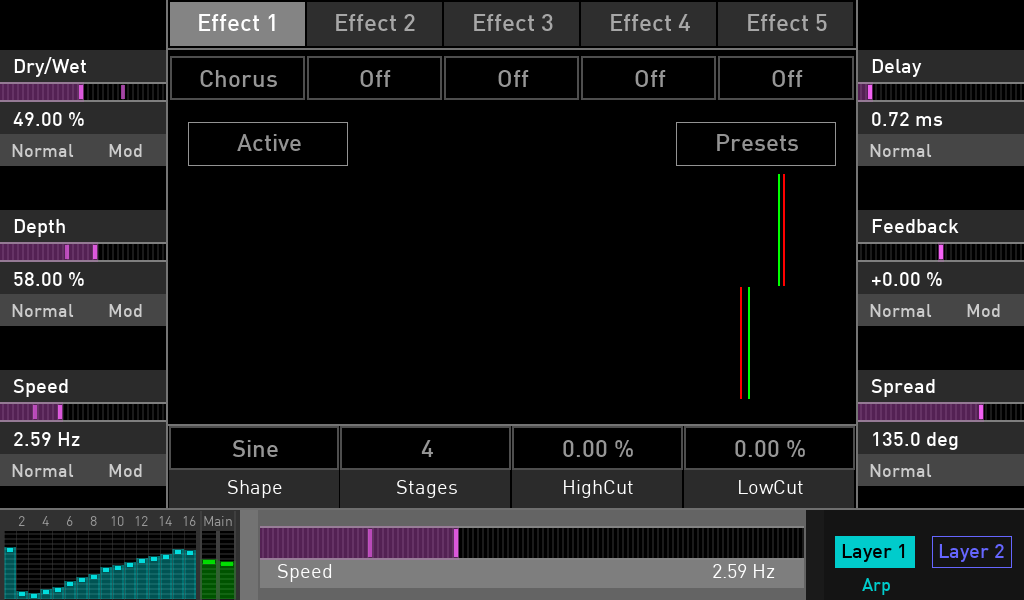 Waldorf Iridium effects luca pilla audiofader