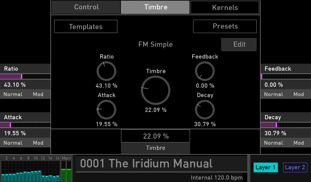 Waldorf Iridium programming tip luca pilla audiofader