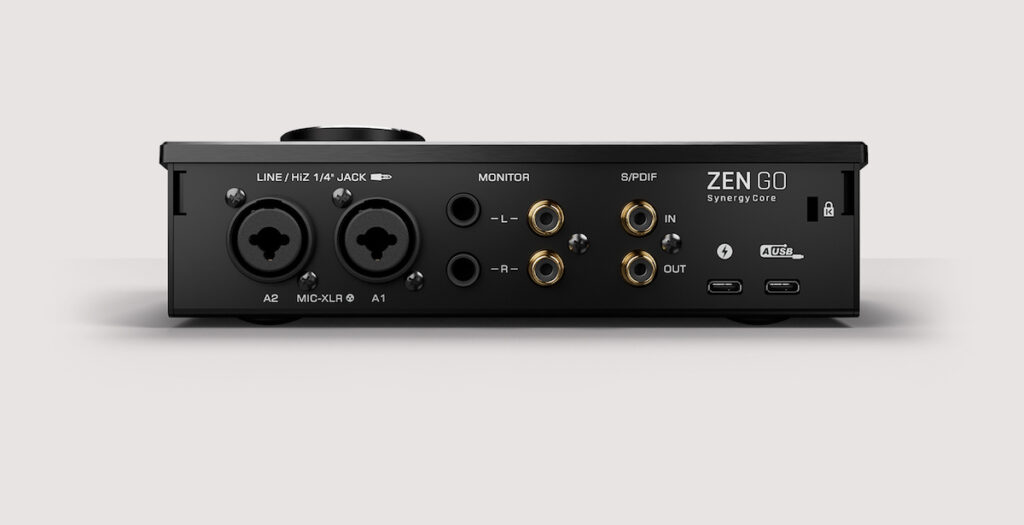 Antelope Auzio Zen Go Synergy Core hardware interfaccia audio pro home audiofader thunderbolt