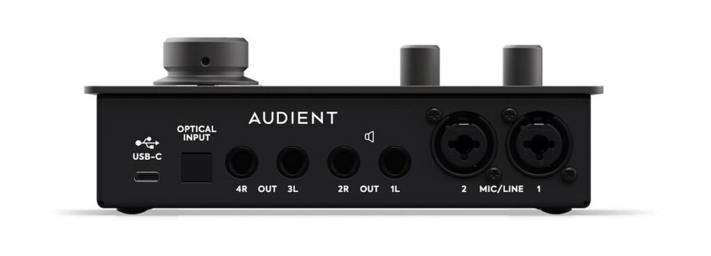 Audient iD14 mk2 interfaccia audio home recording studio leading tech audiofader