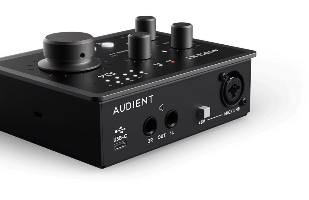 Audient iD4 mk2 interfaccia audio home recording studio leading tech audiofader prezzo