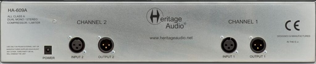 Heritage Audio HA-609A 33609 review opinions price prezzo audiofader andrea scansani midimusic