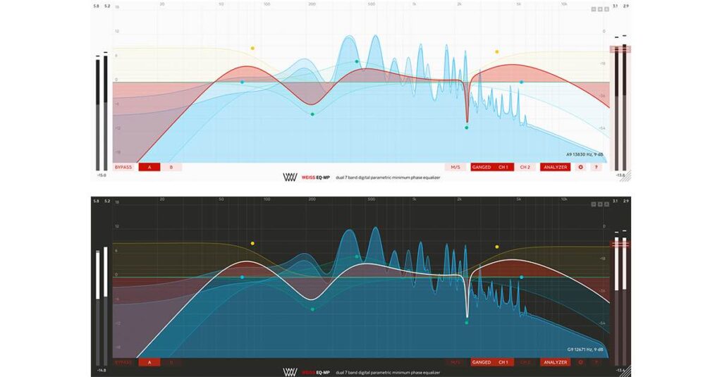 Softube Weiss EQ MP software daw plug-in audio mixing audiofader 