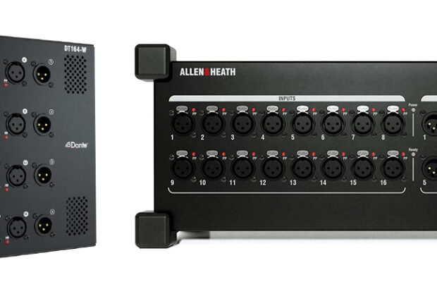 Allen&Heath DT Preamp Control mixer expander software app exhibo audiofader dt164w dt168