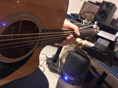 tutorial recording ms mid side mic studio registrazione andrea scansani audiofader gutiar chitarra