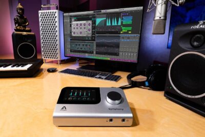 Apogee Symphony Desktop hardware audio interfaccia recording home project studio soundwave audiofader