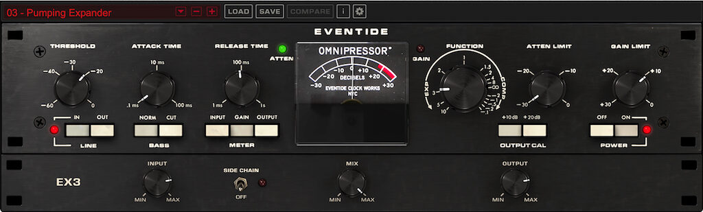 Eventide Omnipressor daw plug-in audio software mixing mogar audiofader