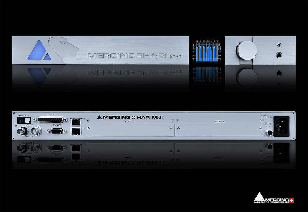 Merging Technologies Hapi MKII hardware studio audio pro vdm group audiofader