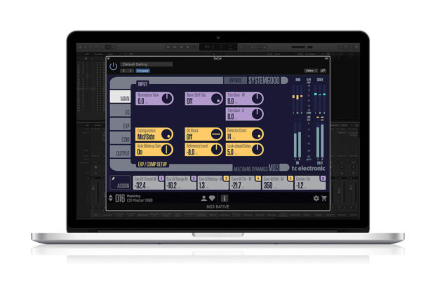 TC Electronic System 6000 MD3 plug-in audio software daw mixing audiofader