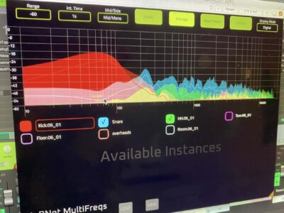 HoRNet MultiFreqs plug-in software mixing audiofader