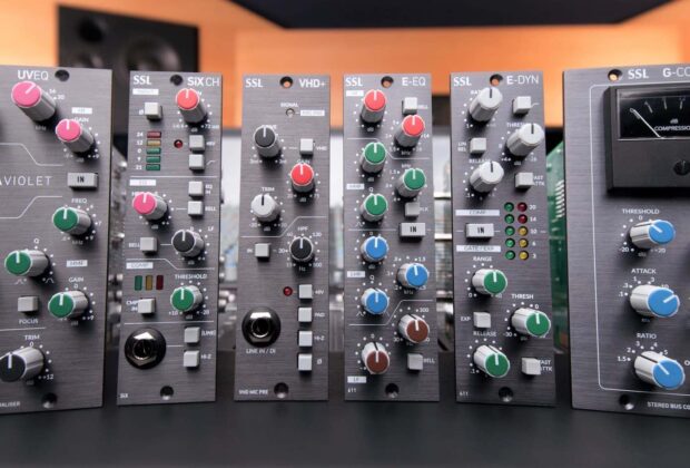 SSL 500 hardware outboard rack recording mixing analog midiware audiofader