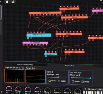 Tracktion Hyperion virtual instrument daw software music producer audiofader