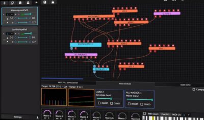 Tracktion Hyperion virtual instrument daw software music producer audiofader