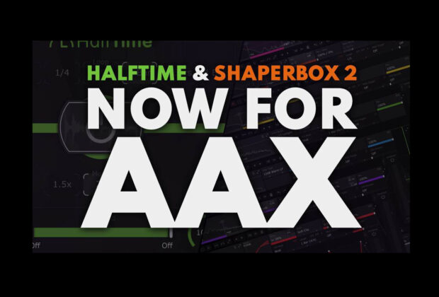 Cableguys Halftime Shaperbox AAX plug-in audio mix audiofader