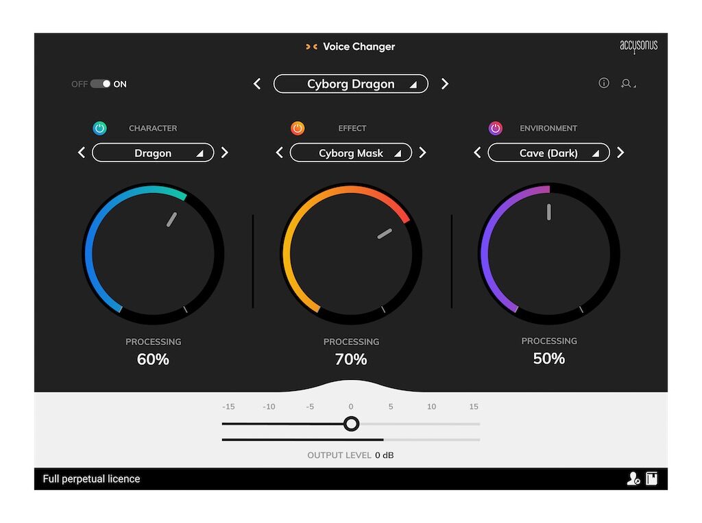 Accusonus Voice Changer plug-in audio software mixing sound design voice voce fx audiofader