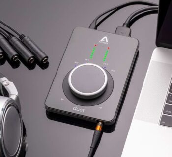 Apogee Duet 3 interfaccia audio dsp portatile mobile daw hardware recording home soundwave strumentimusicali