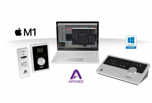 Apogee One Duet Quartet interfaccia audio mobile desktop mac windows recording mixing soundwave audiofader