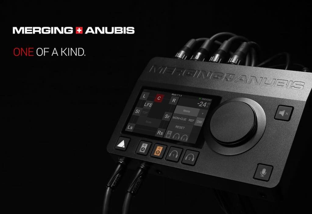 Merging technologies Anubis vdm group hardware interfaccia audio audiofader evento