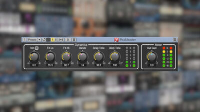 Voxengo Peakbuster software plug-in audio mixing enhancer audiofader