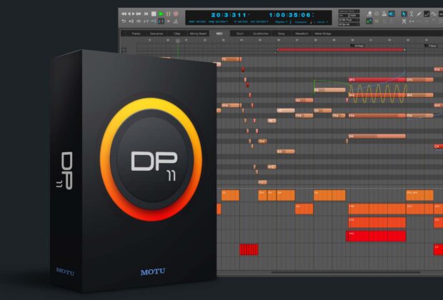 MOTU Digital Performer 11 daw software audio pro studio audiofader