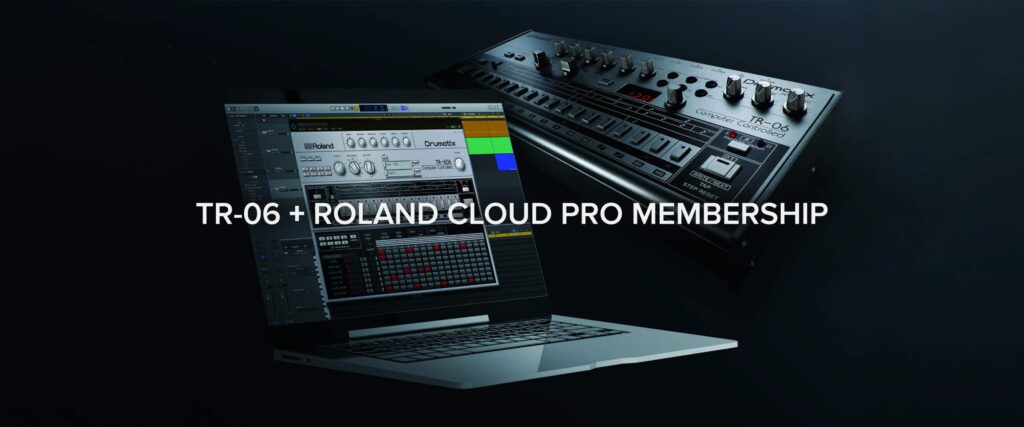 Roland TR-06 Cloud Pro Membership hardware drum machine strumenti musicali