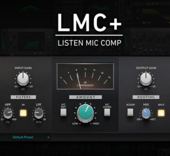 SSL LMC+ plug-in software daw mixing compressor audiofader midiware