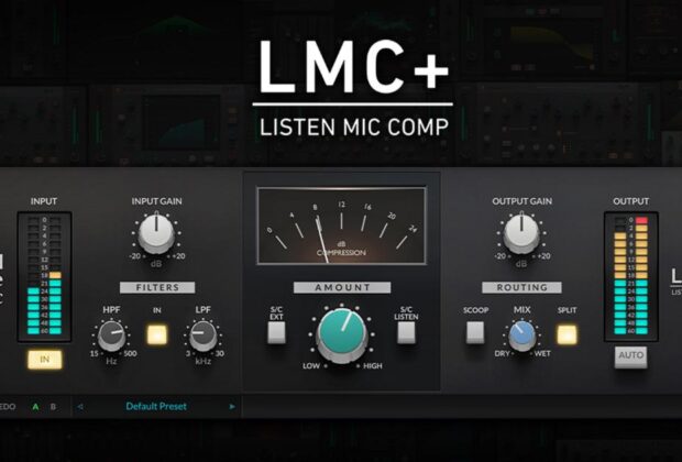 SSL LMC+ plug-in software daw mixing compressor audiofader midiware