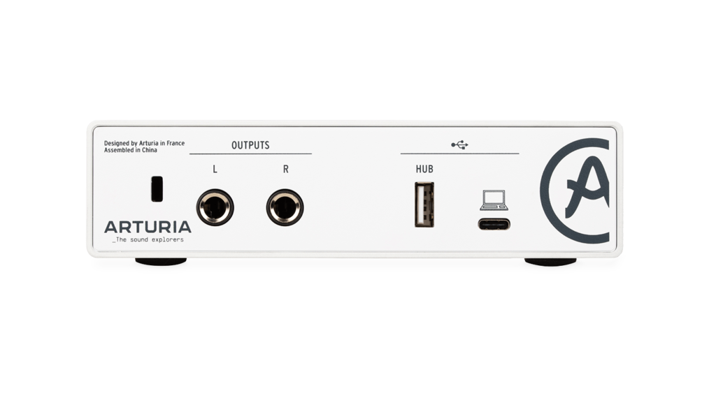 Arturia MiniFuse 1 interfaccia audio compatta portatile studio home recording producer pc mac midiware audiofader audiofuse