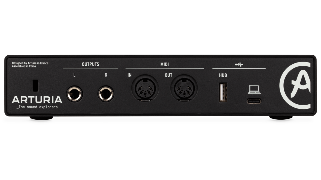 Arturia MiniFuse 2 interfaccia audio compatta portatile studio home recording producer pc mac midiware audiofader audiofuse