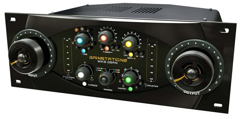 Acustica Audio Gainstation 2 virtual boost software plug-in audio distorsore audiofader