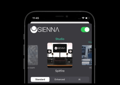 Acustica Audio Sienna Rooms app 3d cuffie ascolto hedphones mobile ios audiofader