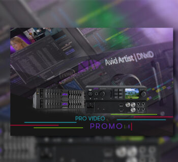 Avid Artist dnxid promo video pro broadcast hardware media composer audiofader