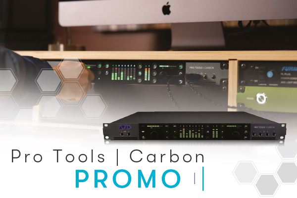 Avid Pro Tools Carbon Promo hardware interfaccia audio recording pro studio project audiofader