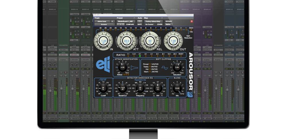 Empirical Labs Arousor compressor distressor software plug-in audio daw mixing audiofader test review recensione andrea scansani