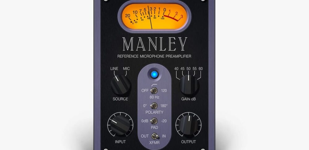 Universal Audio UAD Manley Tube Preamp virtual software daw mixing audiofader midiware