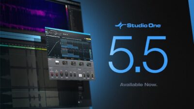 Presonus Studio One 5.5 update aggiornamento software daw virtual mixing processing audio audiofader pro