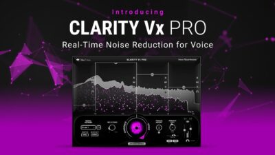 Waves Clarity VX Pro plug-in audio post produzione vox processiong mixing audiofader