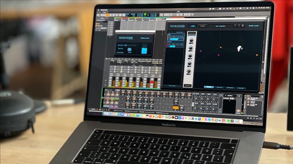 Fiedler Audio Spacelab plug-in audio software mixing 3d audio spatial audiofader