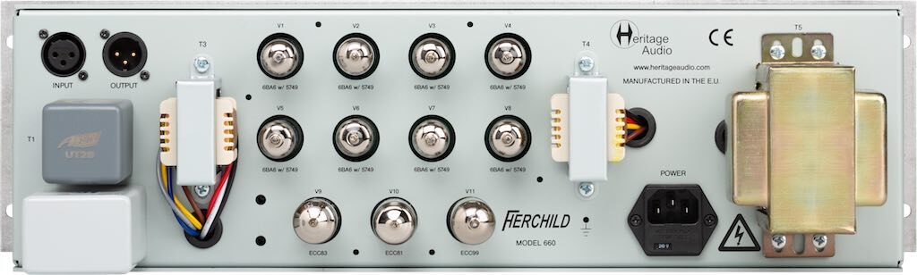 Heritage Audio Herchild 660 compressore hardware studio pro audio mixing recording midimusic audiofader