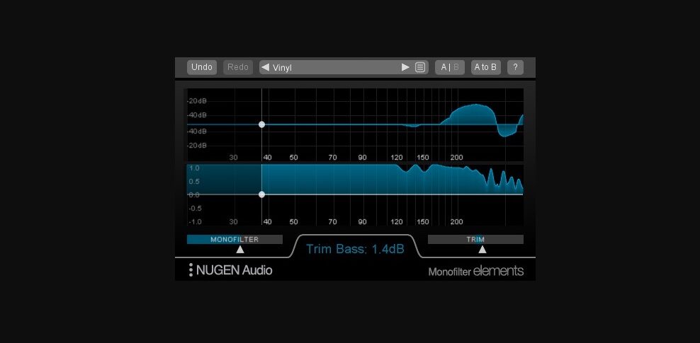 nugen audio monofilter elements plug-in audio software mixing mastering bass sebastiano groppi audiofader